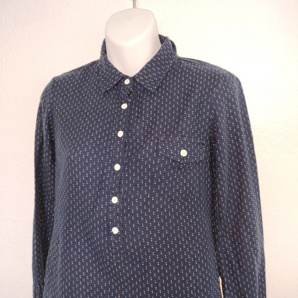 Marine Layer Women's Blue Shirt dress size S - Picture 2 of 8